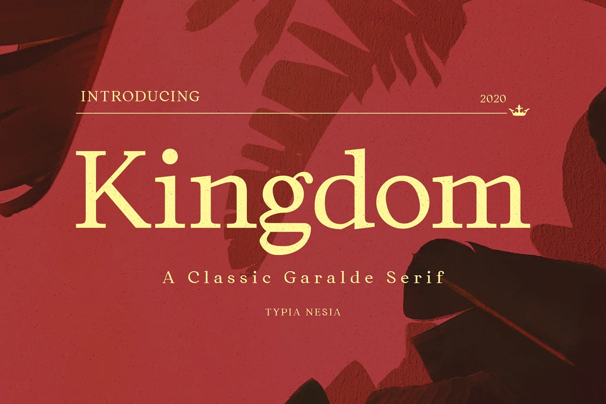 Kingdom Classic Garalde Serif Font