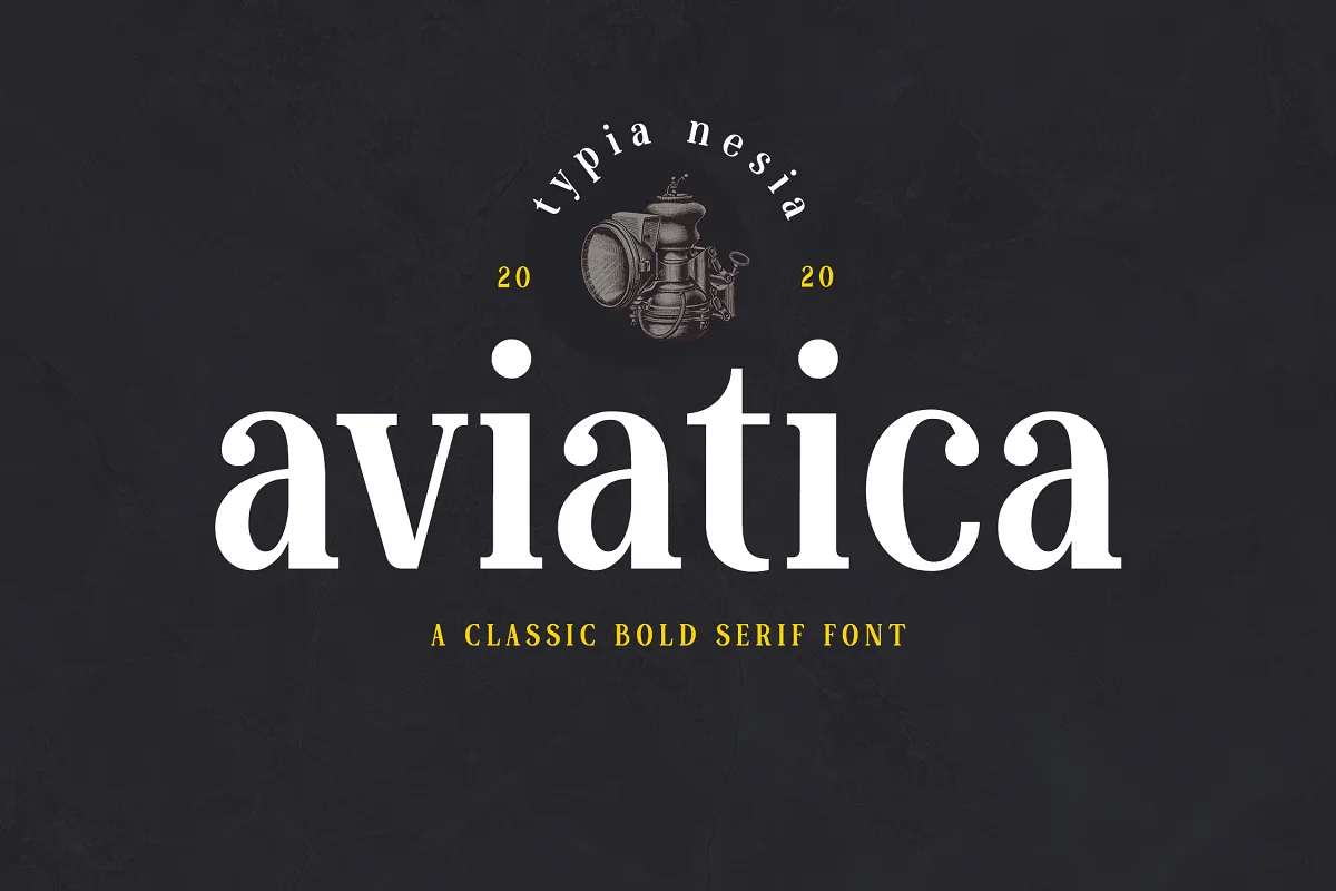 Aviatica Classic Serif Font