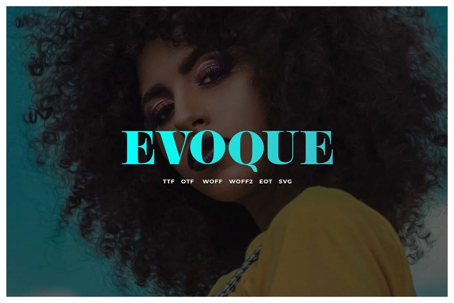 Evoque Vintage Serif Font