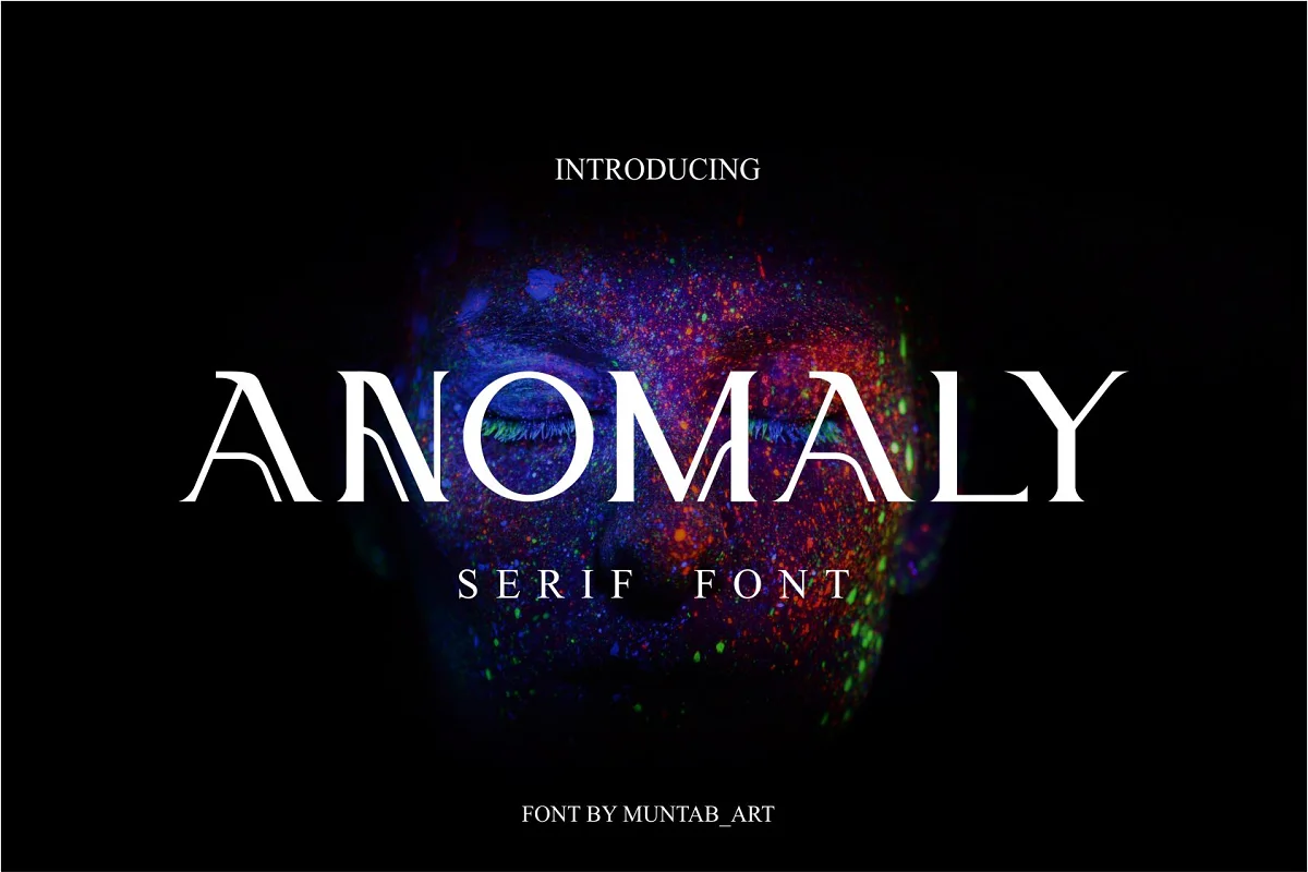 Anomaly Modern Serif Font