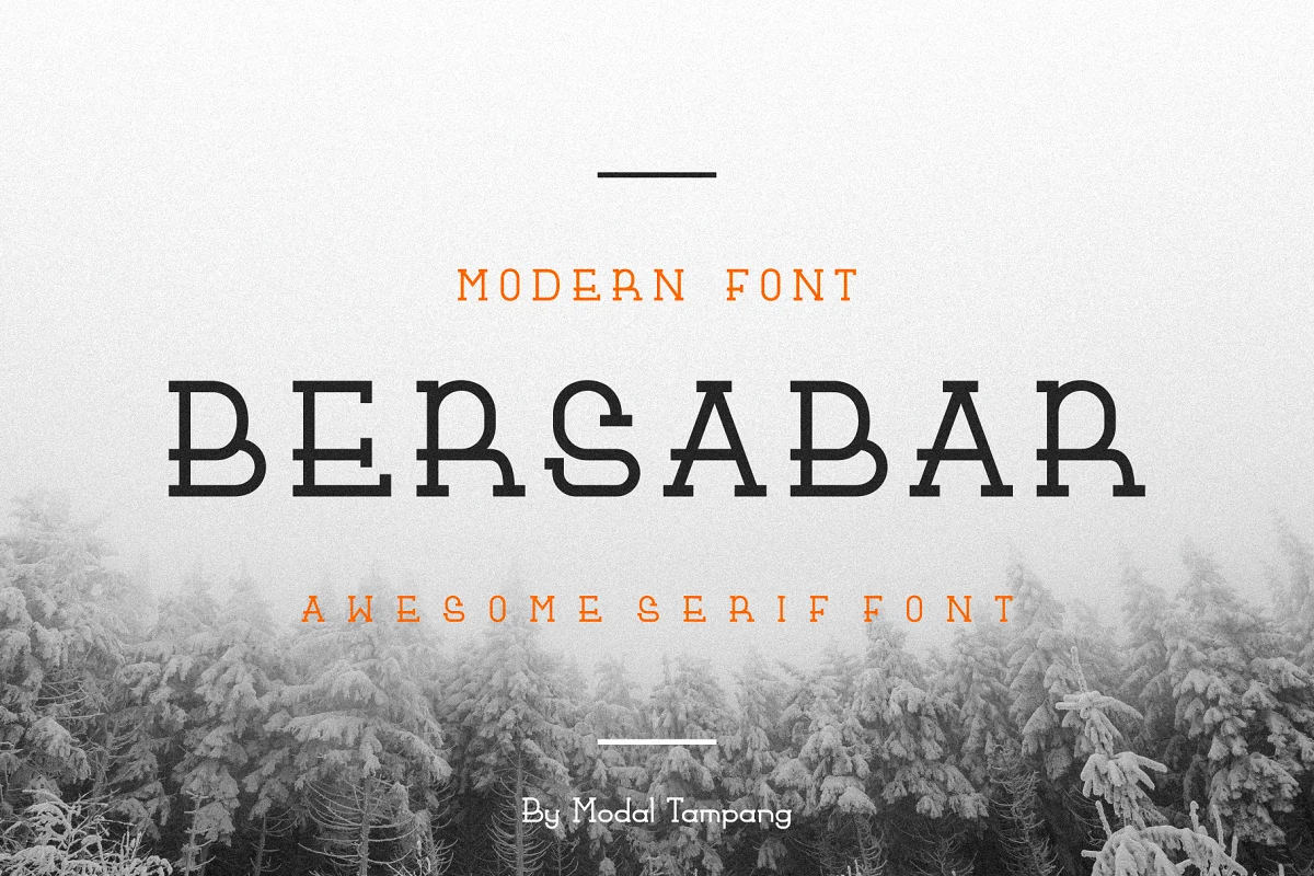 Bersabar Serif Font