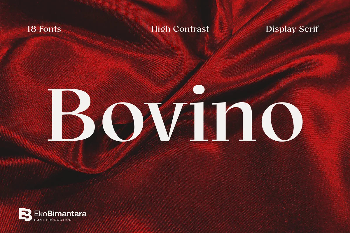 Bovino18 Font