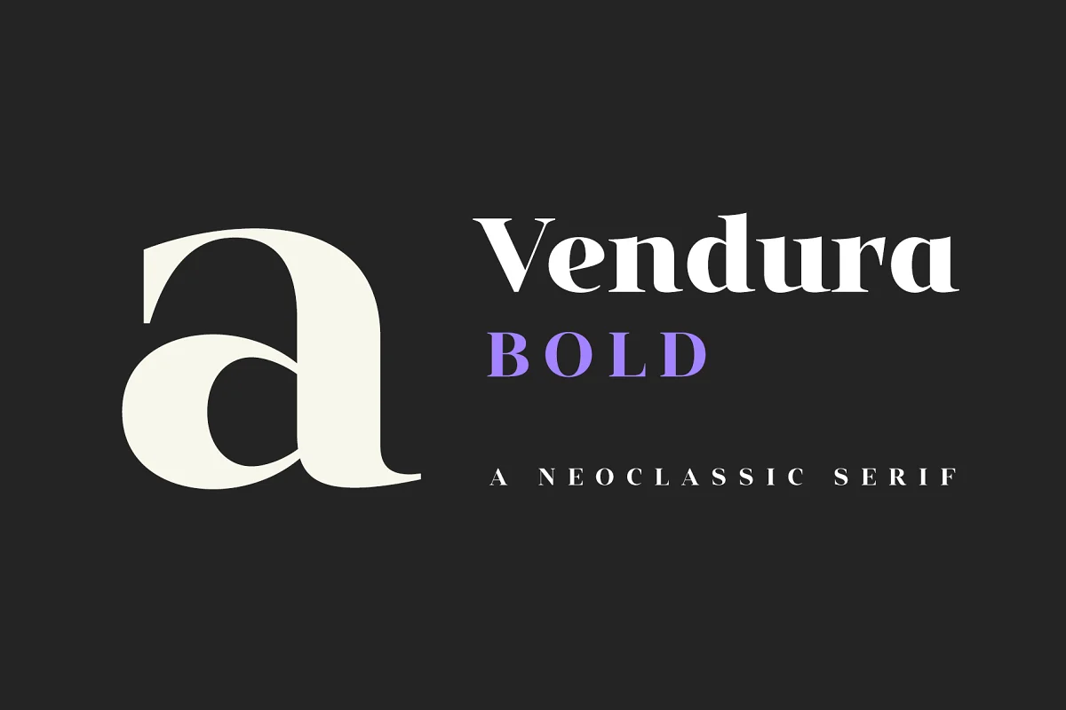 Vendura Bold Font