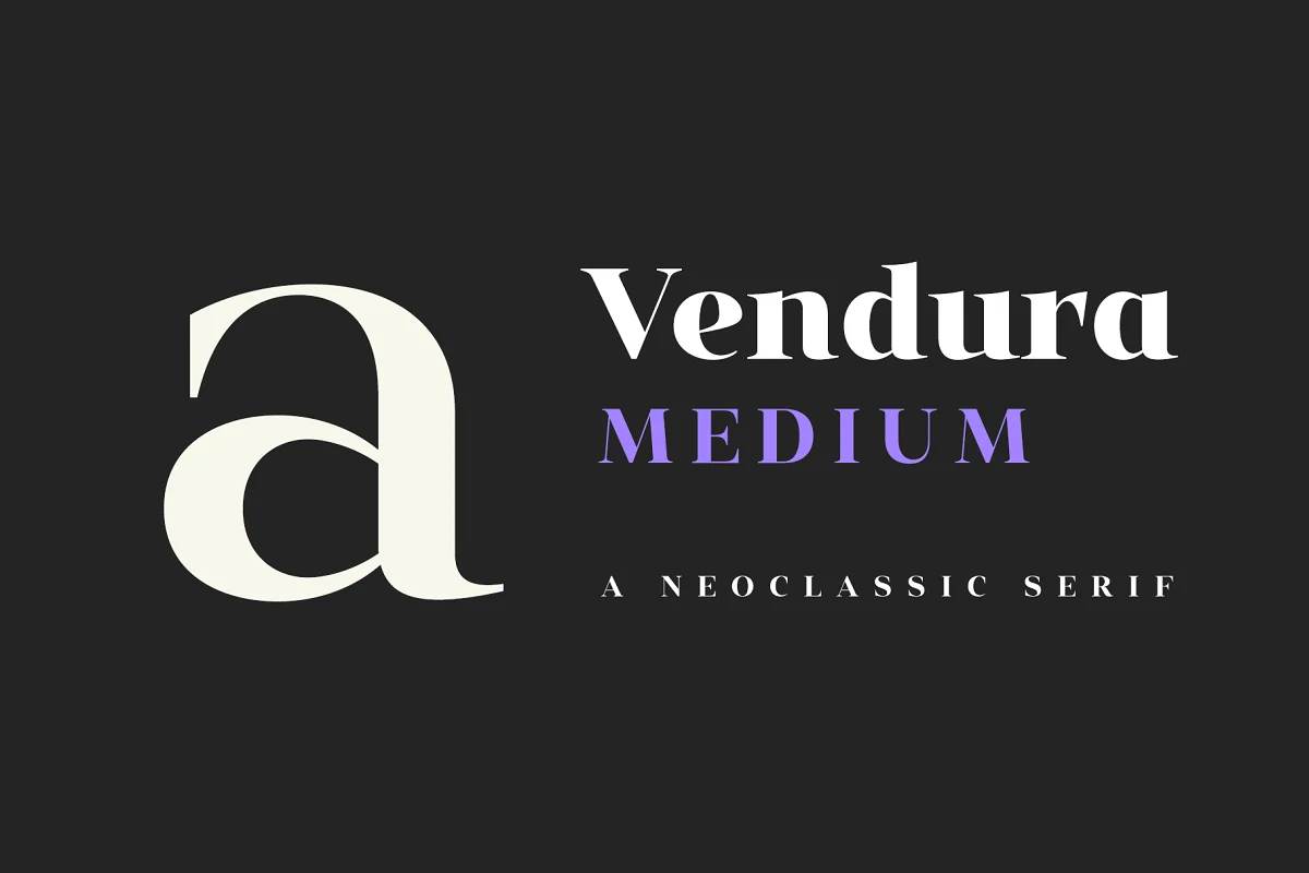 Vendura Medium Font