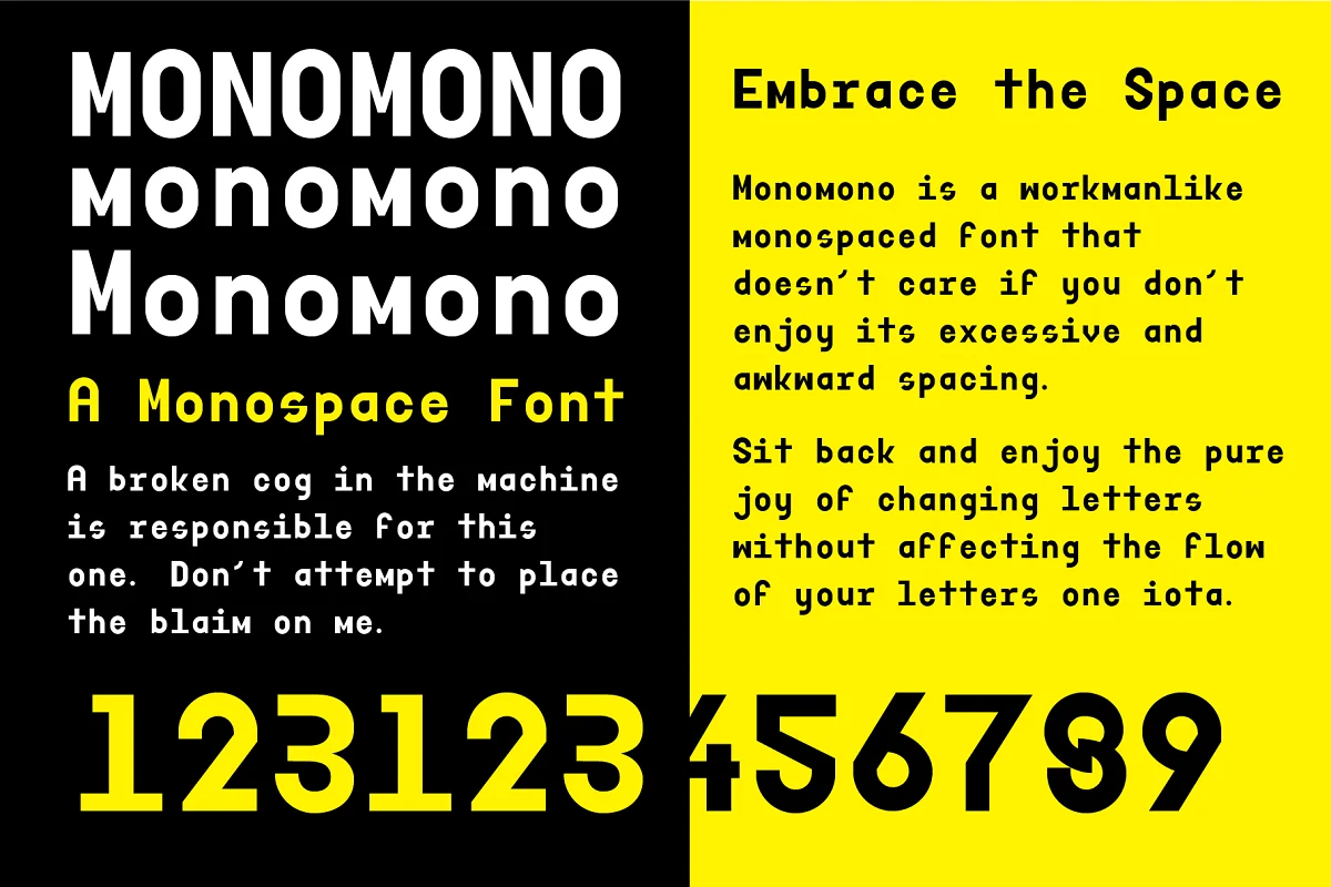 Monomono Font