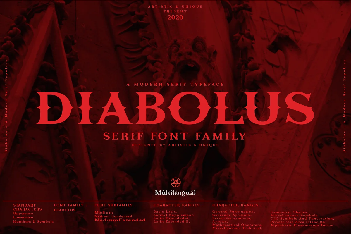 Diabolus Serif Font