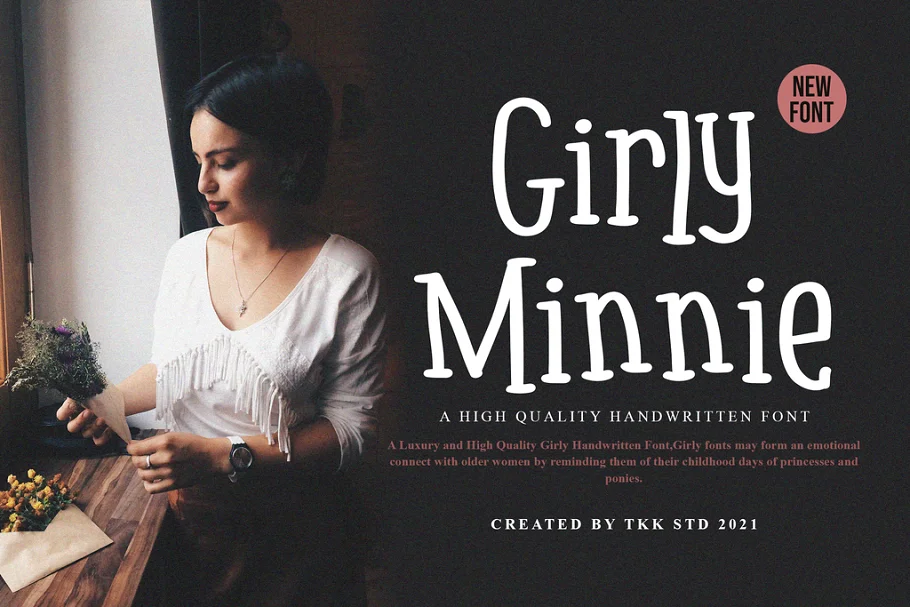 Girly Minnie Handwritten Font