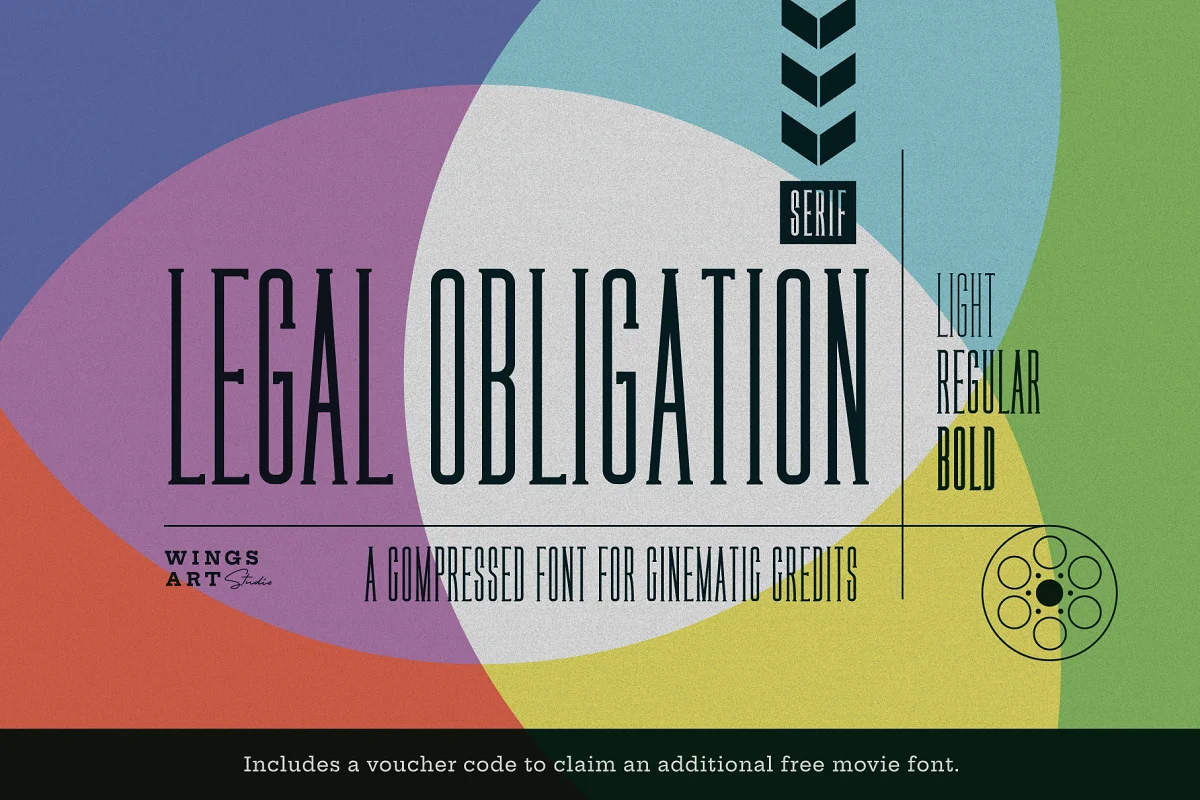 Legal Obligation Serif Font