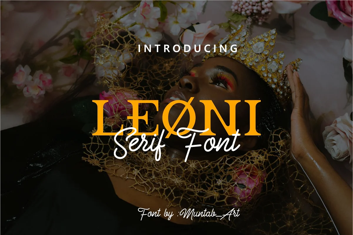 Leoni Modern Serif Font