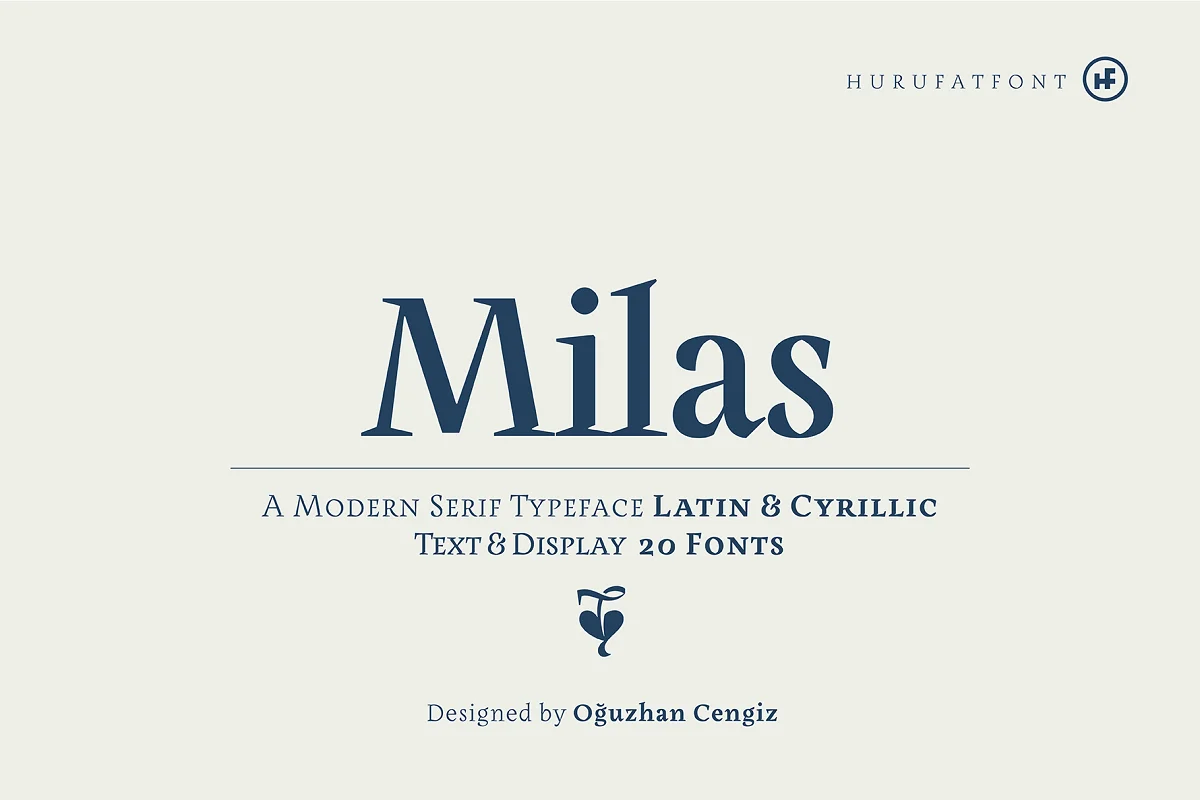 Milas Serif Font