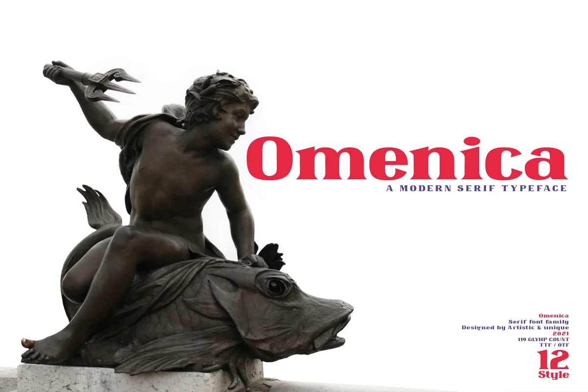 Omenica Serif Font