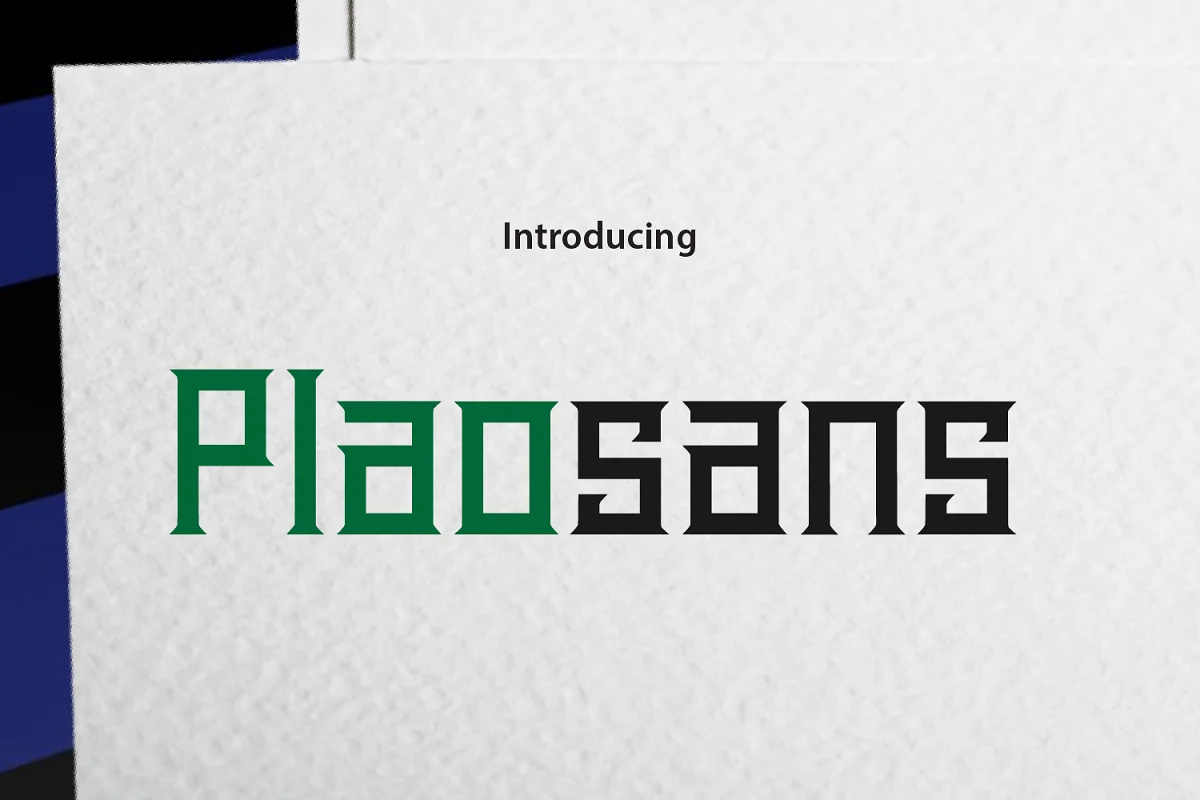 Plaosans Font