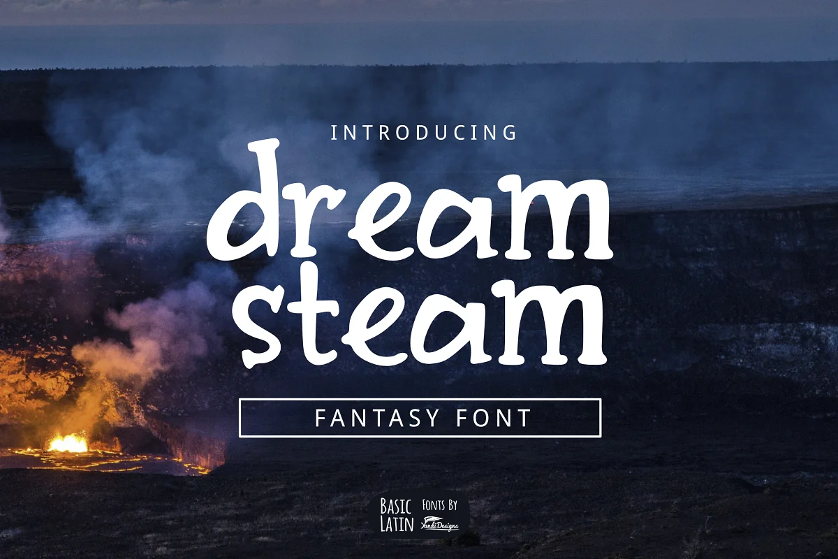 Dream Steam Font