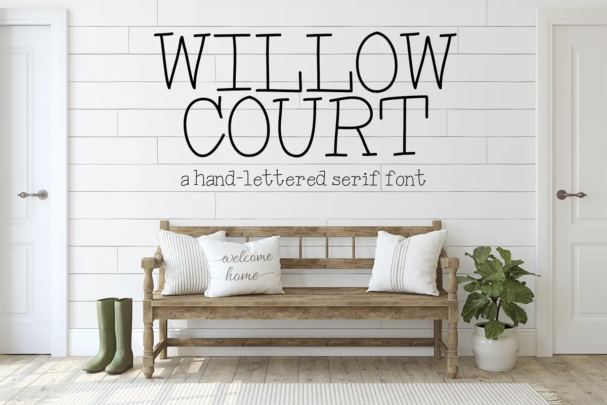 Willow Court Handwritten Font