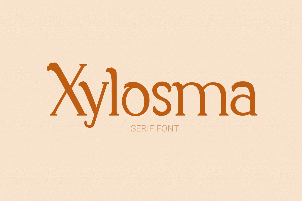 Xylosma Serif Font