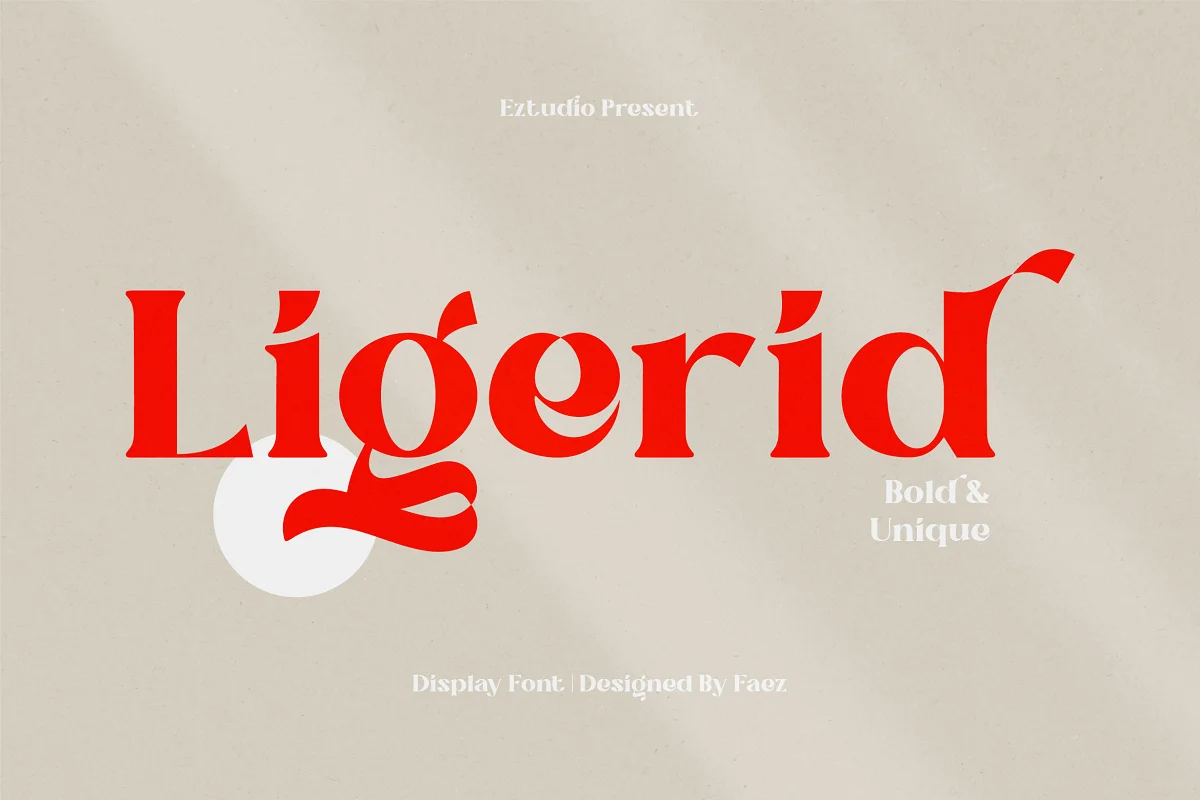 Ligerid Chic Serif Font