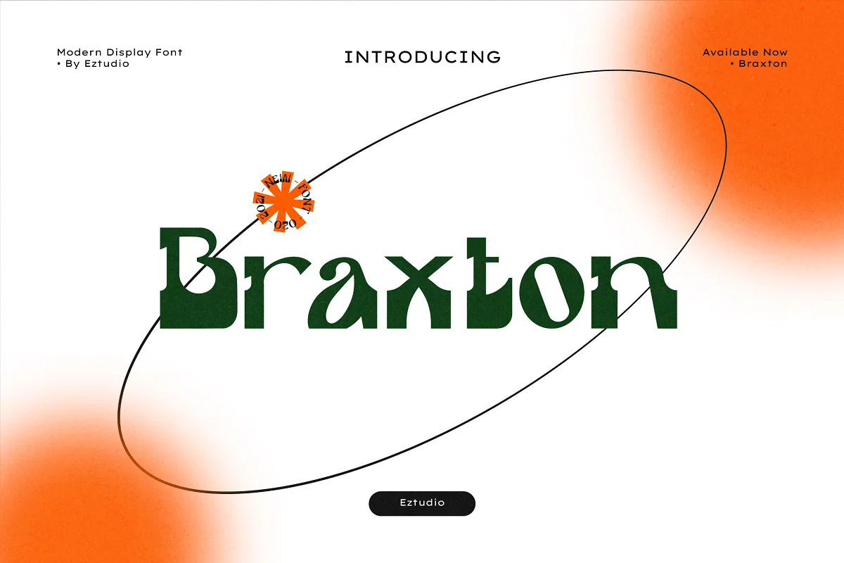 Braxton Uniquely Lettered Font