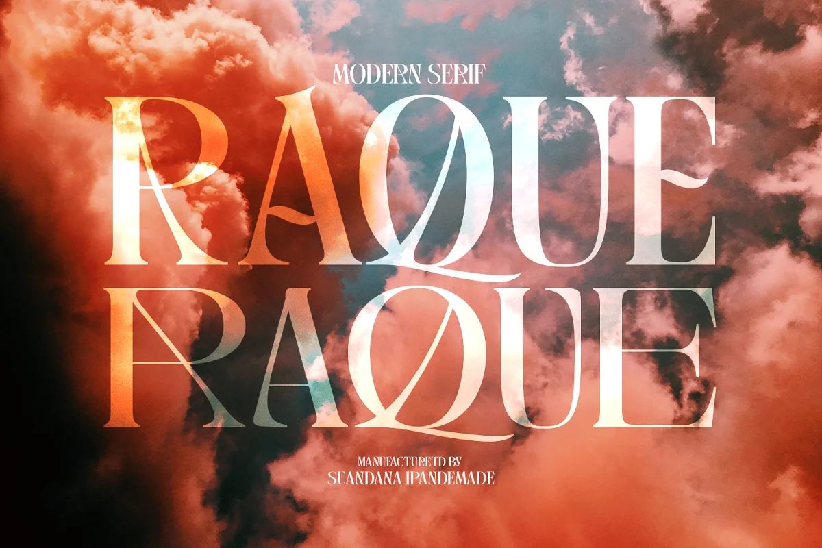 Raque Modern Serif Font