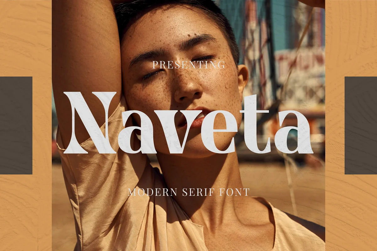 Naveta Modern Serif Font