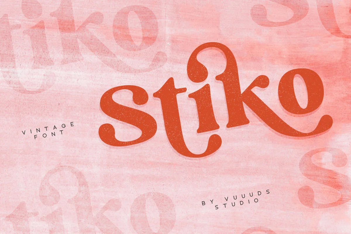 Stiko Vintage Font