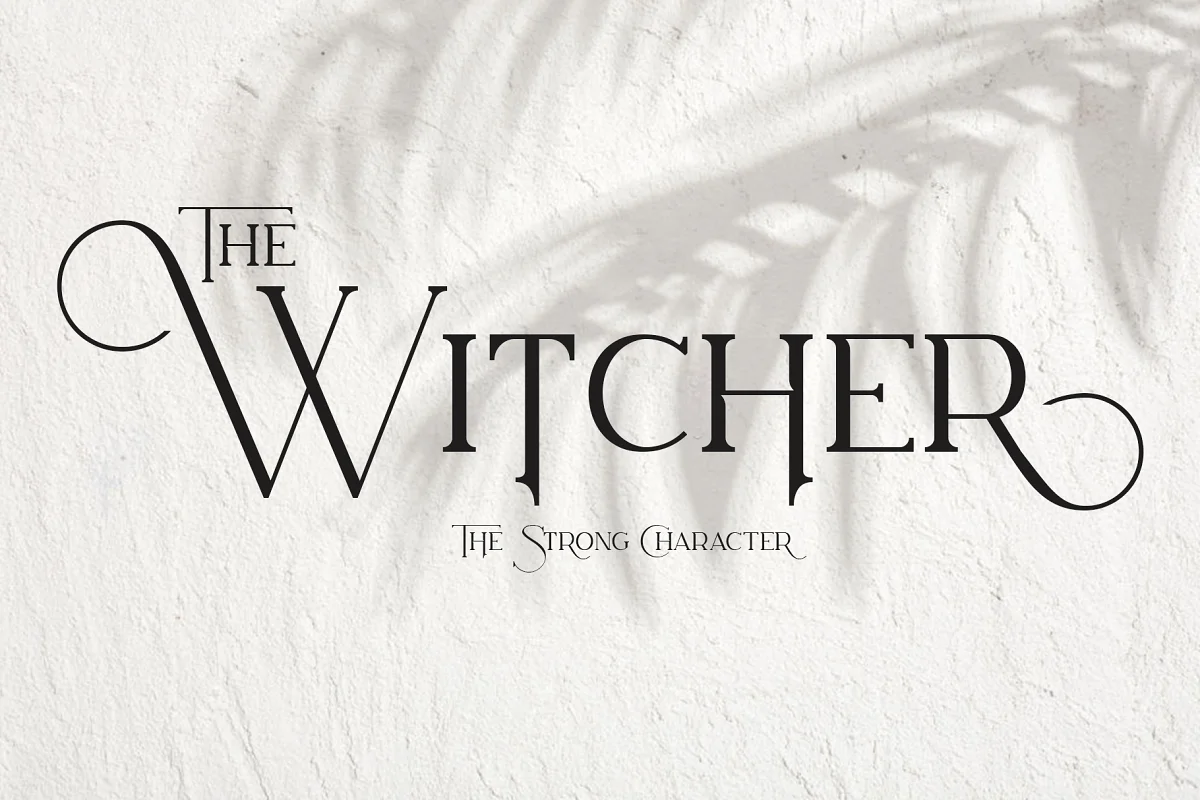 The Witcher Font