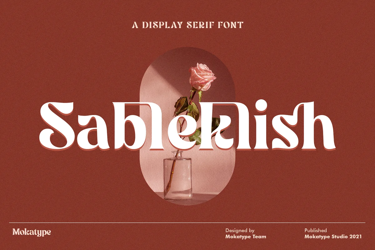 Sableklish Unique Serif Display Font