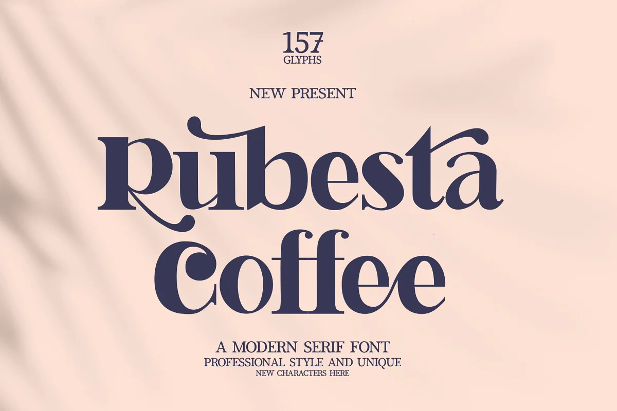 Rubesta Coffee Modern Font