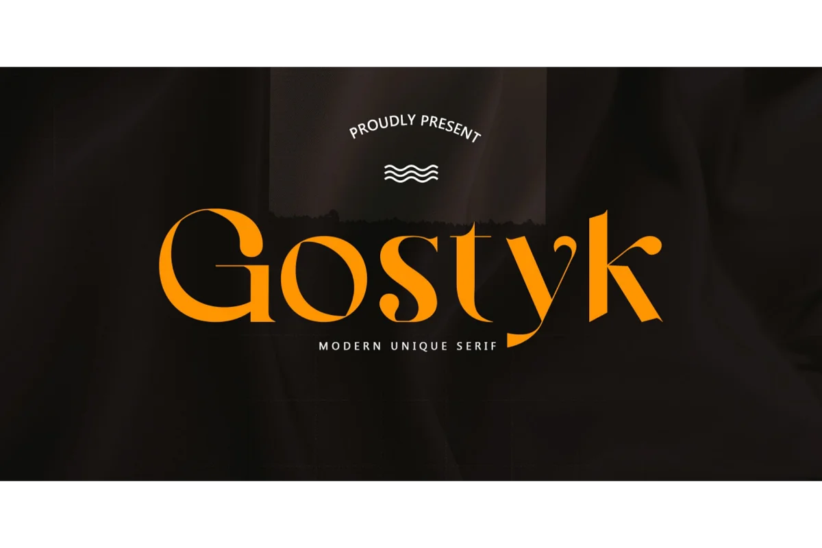 Gostyk Modern Unique Serif Font