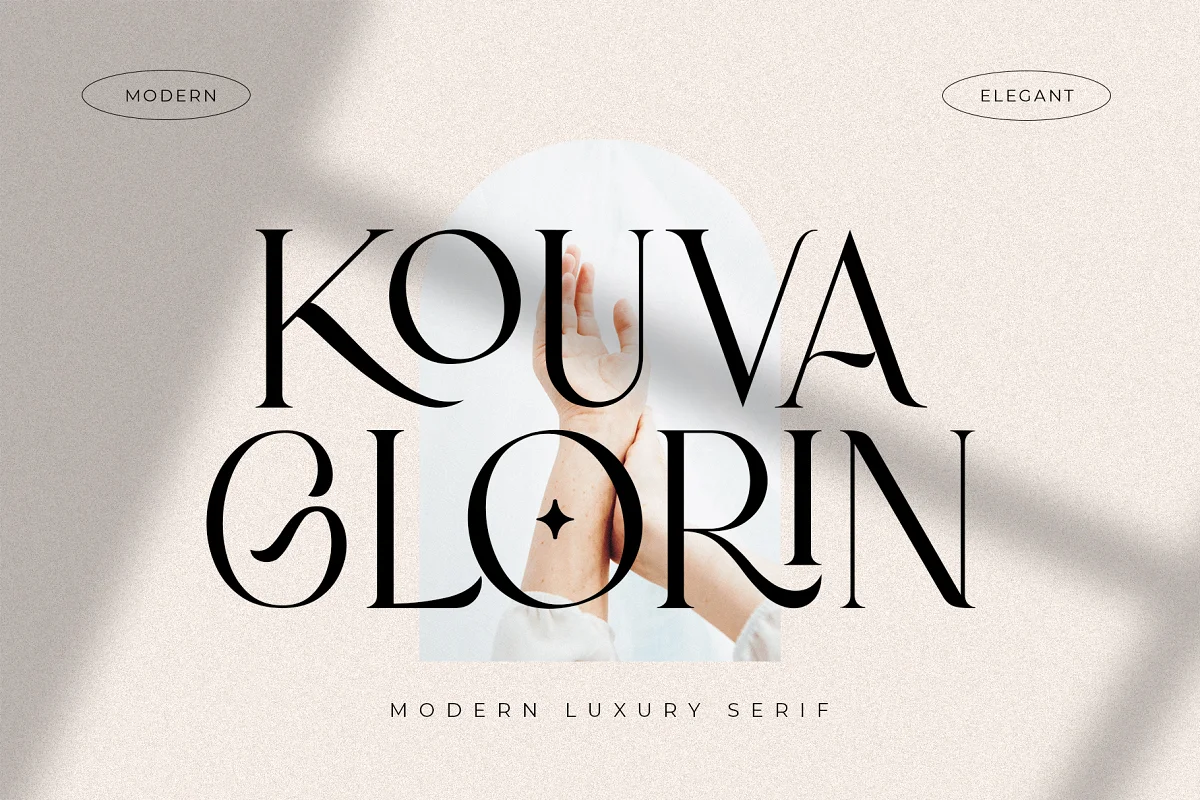 Kouva Glorin Modern Serif Font