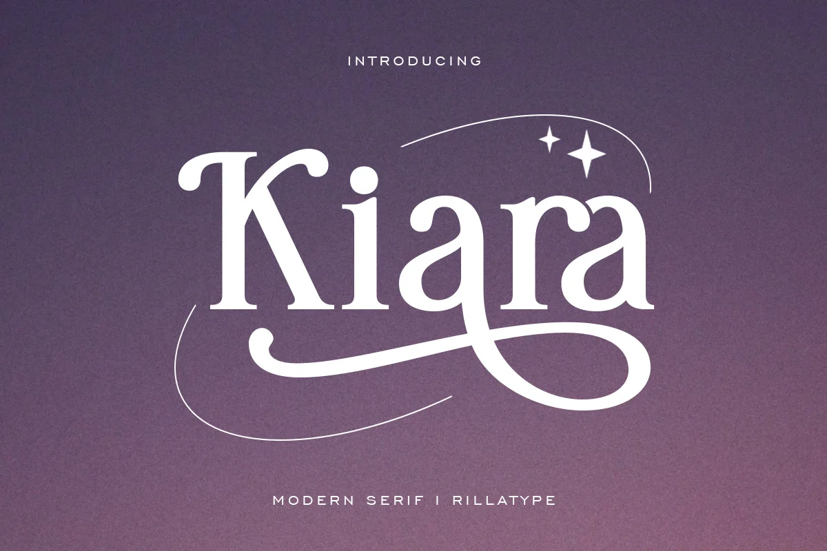 Kiara Modern Serif Font