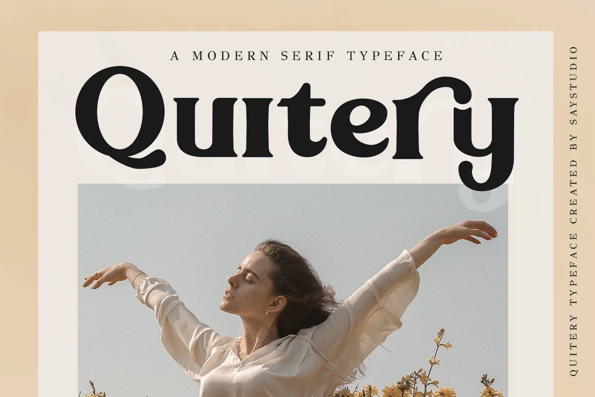 Quitery Serif Typeface Font