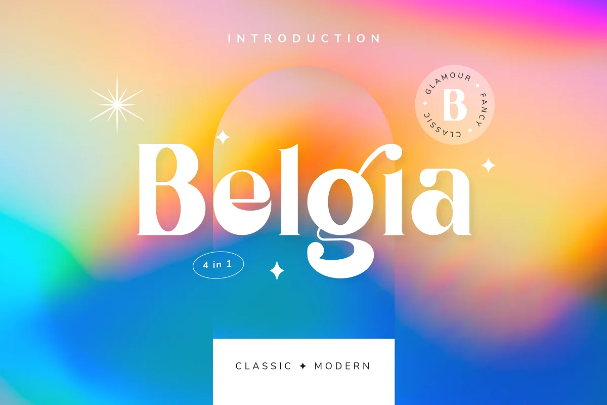 Belgia Modern Classic Font