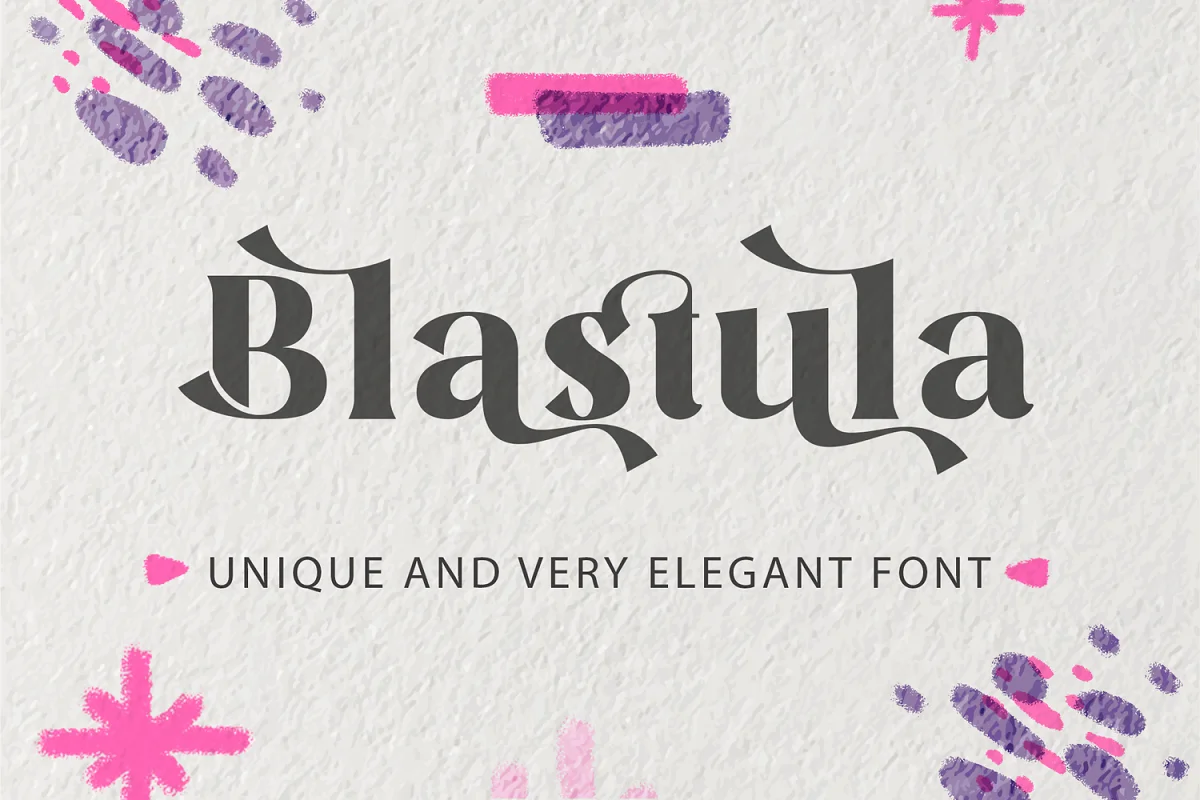 Blastula Font