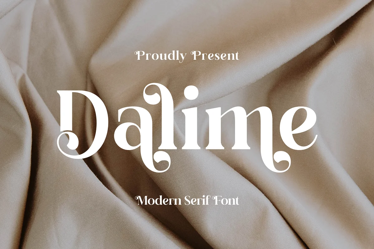 Dalime Stylish Modern Serif Font