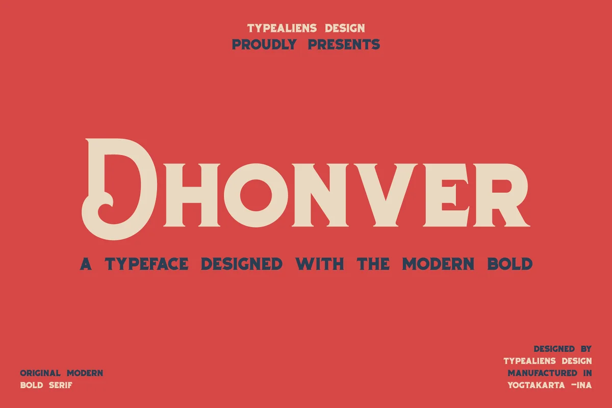 Dhonver Font