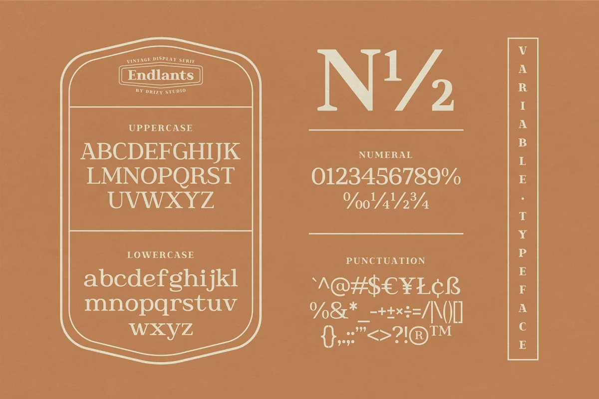 endlants font preview creative market 03 - Post