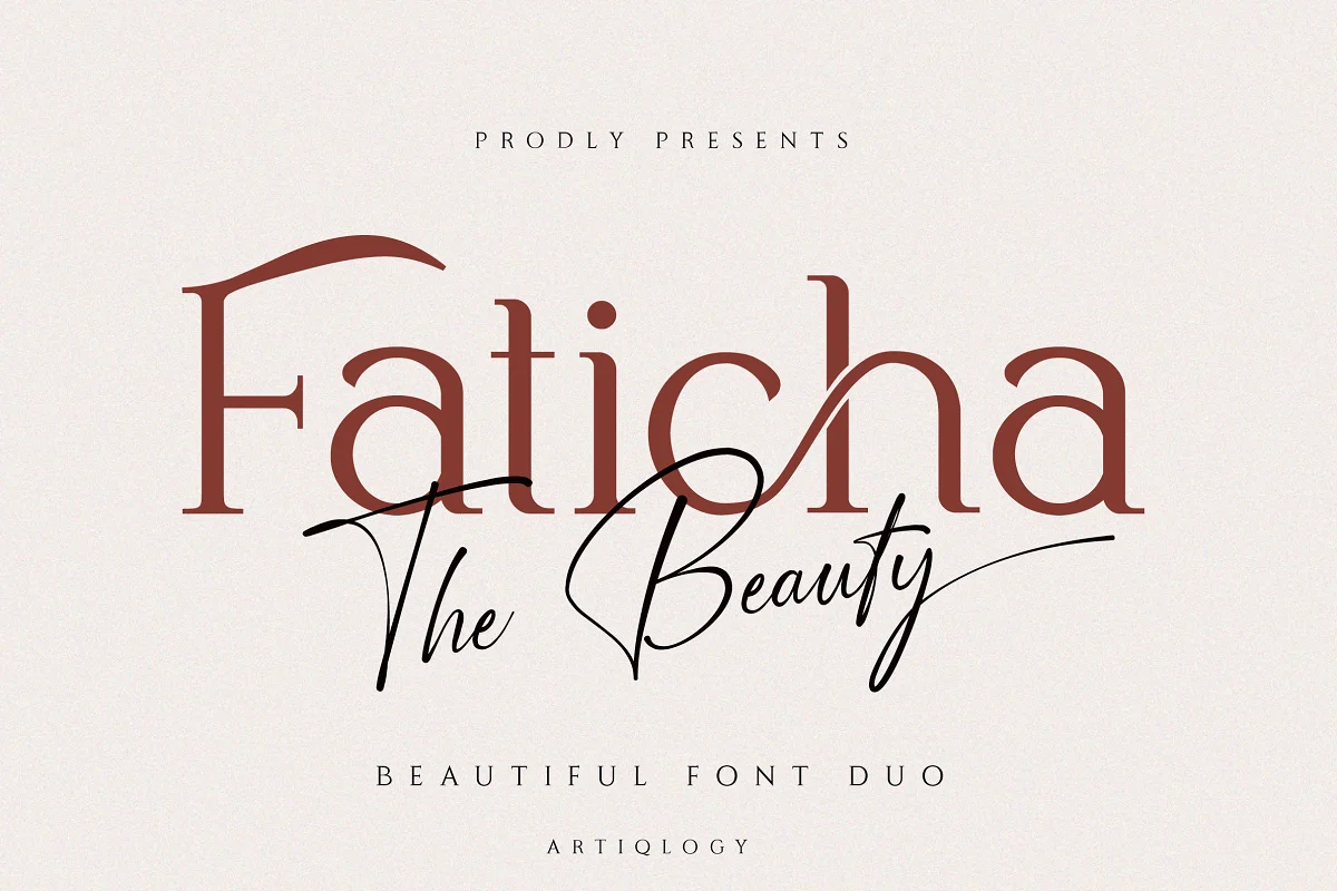 Faticha Beautiful Font