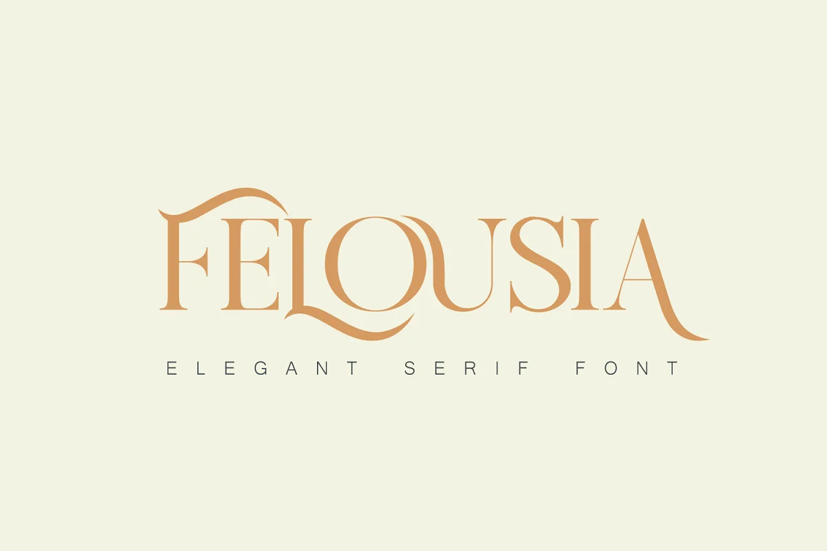 Felousia Elegant Serif Font