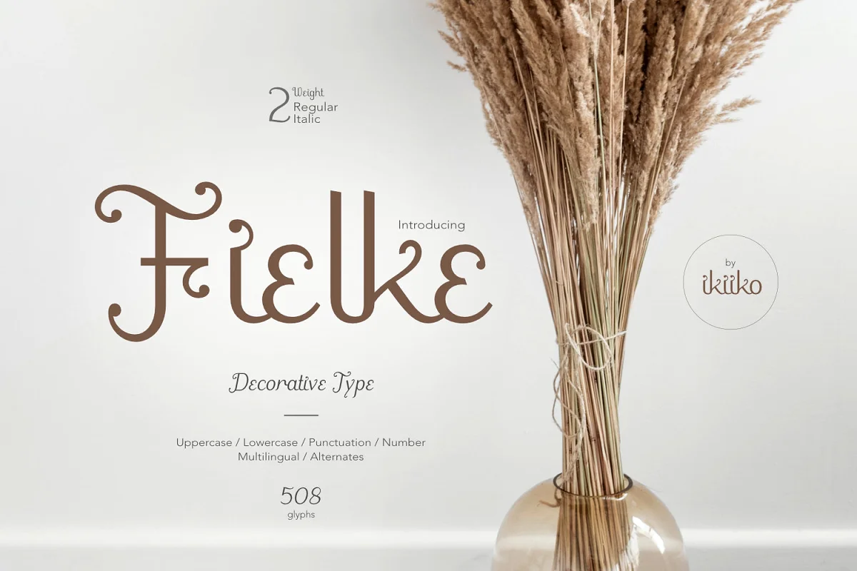 Fielke Decorative Type Font