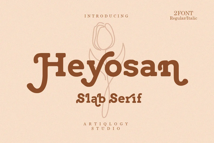 Heyosan Slab Serif Font