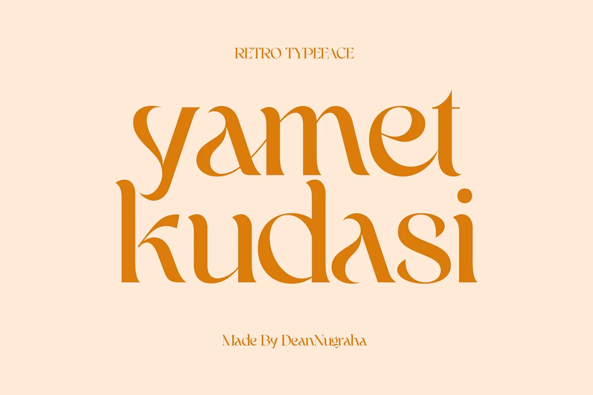 Yamet Kudasi Retro Font