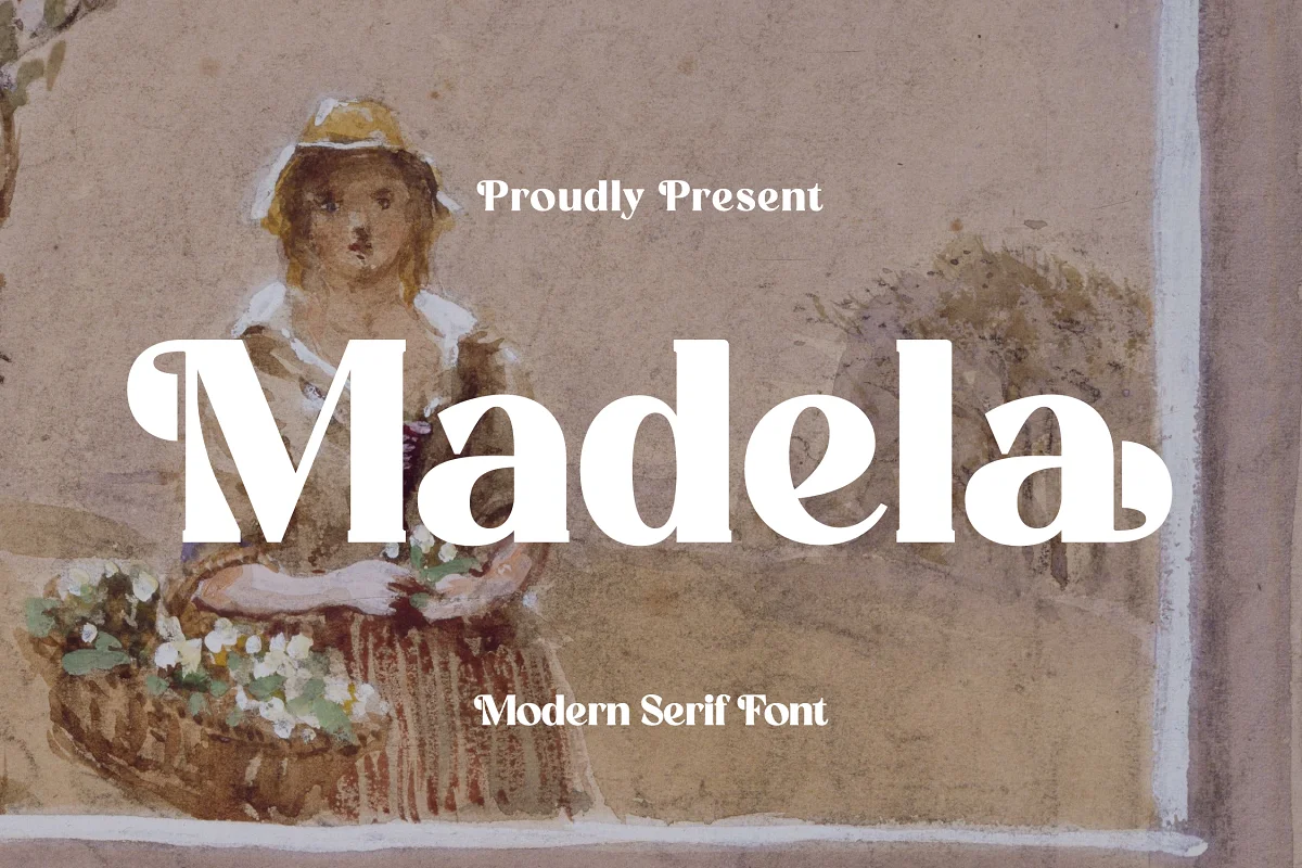 Madela Modern Classic Serif Font