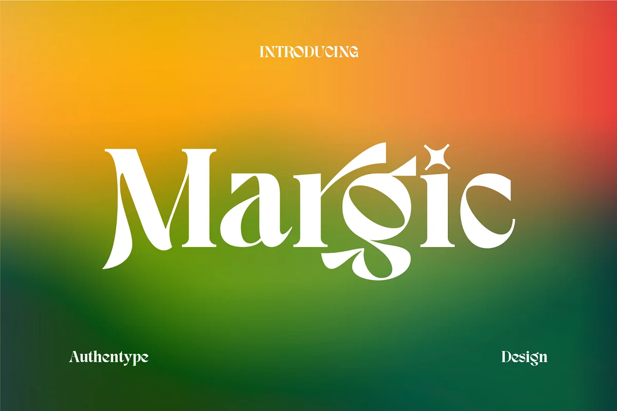 Margic Magic Of Typeface Font