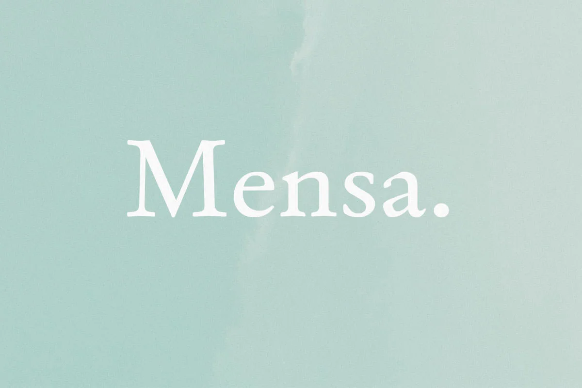 Mensa Font