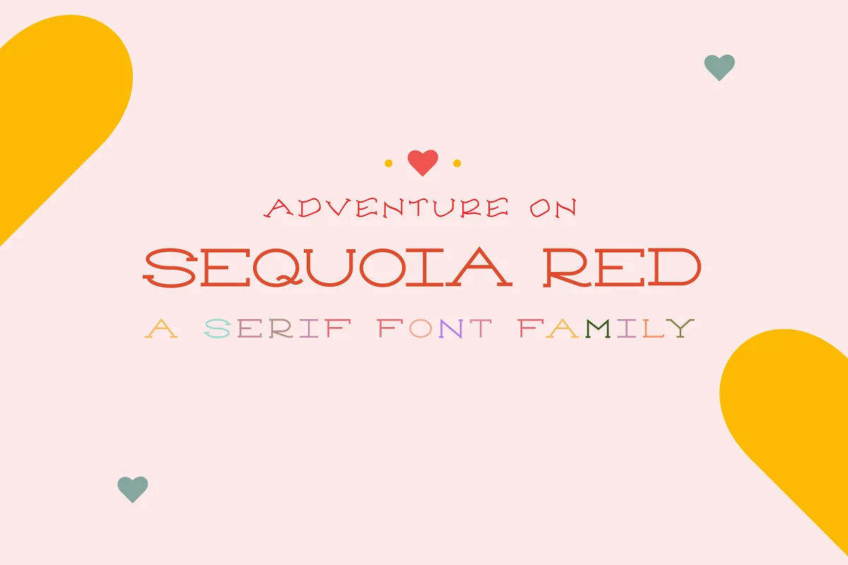 Sequoia Red Font Family