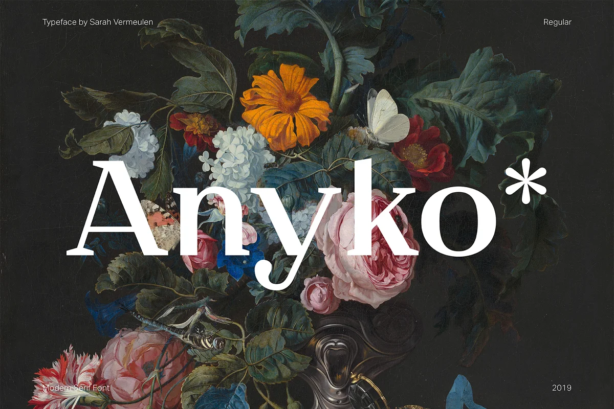 Anyko Serif Font