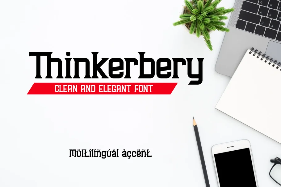 Thinkerbery Modern Clean Font