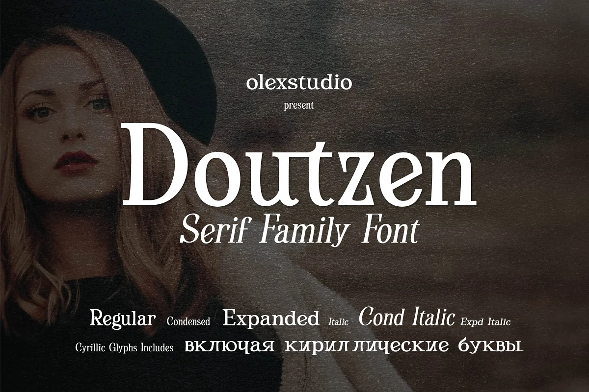 Doutzen Modern Serif Font