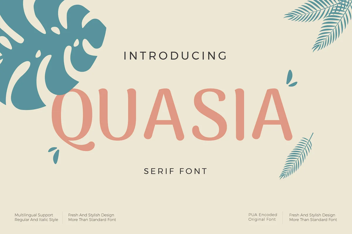 Quasia Serif Font