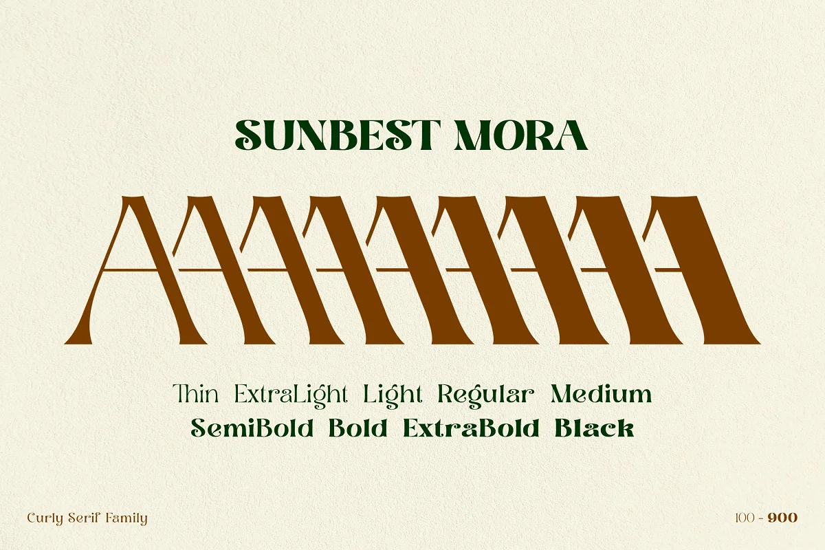 sunbestmora serif font 2 - Post